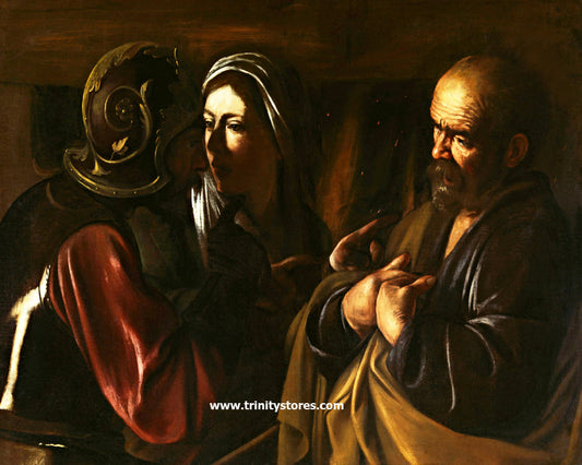 Jun 28 - “Denial of St. Peter” by Museum Religious Art Classics.