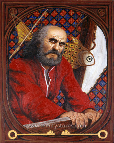 Jun 28 - “St. Peter” © artwork by Louis Glanzman