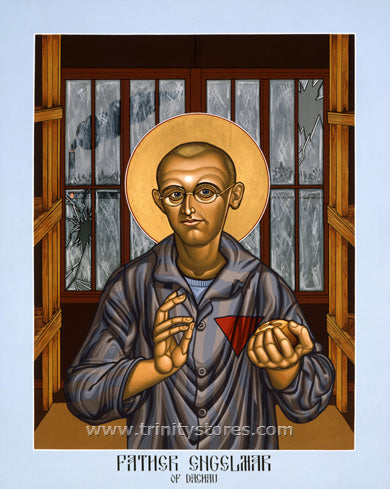 Mar 2 - “Fr. Engelmar Hubert Unzeitig” © icon by Lewis Williams, OFS.
