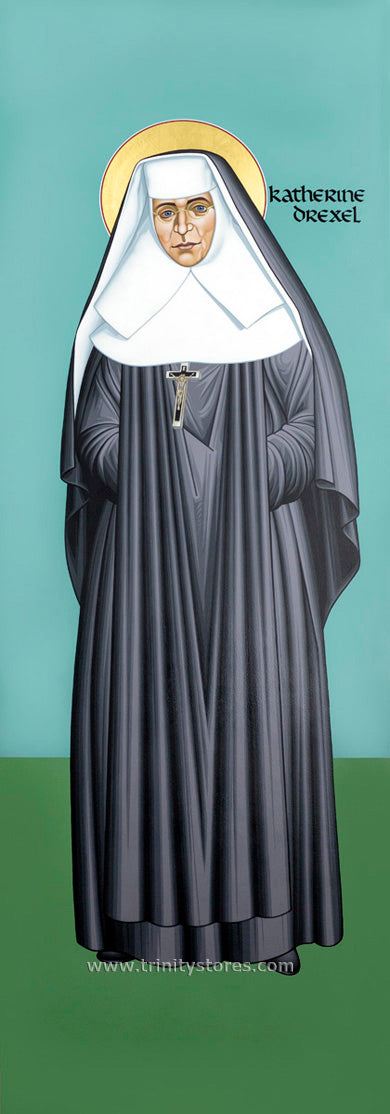 Mar 3 - “St. Katharine Drexel” © icon by Br. Robert Lentz, OFM.