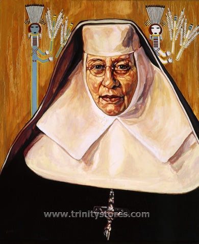 Mar 4 - “St. Katharine Drexel” © icon by Lewis Williams, OFS