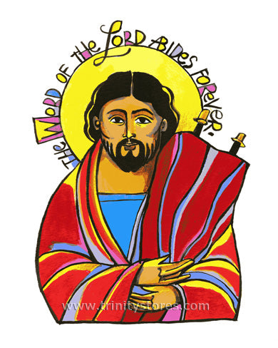 Mar 5 - “Word of the Lord” © artwork by Br. Mickey McGrath, OSFS.