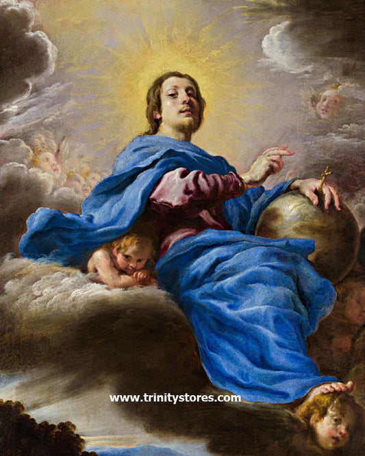 Mar 13 - “Salvator Mundi (Saviour of the World)” by Museum Religious Art Classics.
