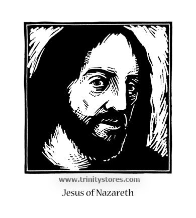 Mar 16 - “Jesus” © artwork by Julie Lonneman.