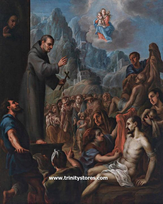 Mar 18 - “Miracles of St. Salvador de Horta” by Museum Religious Art Classics. Happy Feast Day St. Salvador! - trinitystores