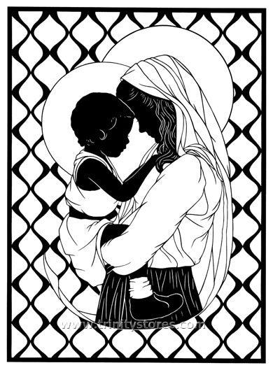 Mar 21 - “Mother Most Tender (v.1)” © silhouette art by Dan Paulos.
