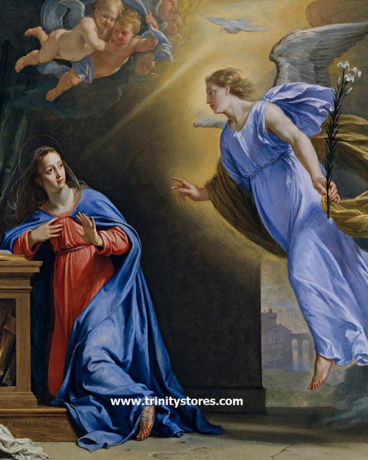 Mar 26 - “Annunciation” by Museum Religious Art Classics. - trinitystores