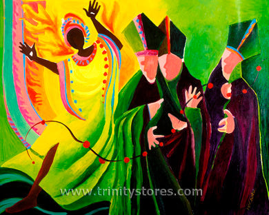 Mar 29 - “Sr. Thea Bowman: Rise Up Shepherds” © artwork by Br. Mickey McGrath, OSFS.
