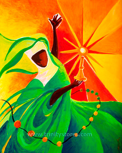 Mar 29 - “Sr. Thea Bowman: This Little Light Of Mine” © artwork by Br. Mickey McGrath, OSFS.
