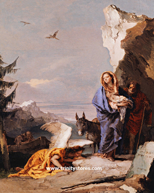 Mar 31 - “Flight into Egypt” by Museum Religious Art Classics