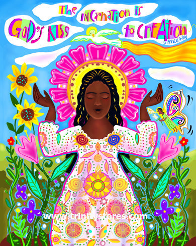 May 5 - “God's Kiss” © artwork by Br. Mickey McGrath, OSFS.