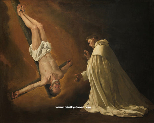 May 06 - “Apparition of St. Peter to Saint Peter Nolasco” by Museum Religious Art Classics