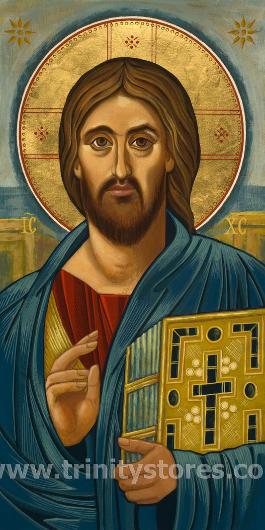 May 8 - “Christ Blessing” © icon by Joan Cole.