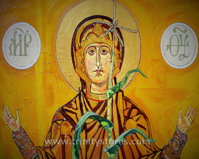 May 15 - “Our Lady of the Harvest” © artwork by Lewis Williams, OFS