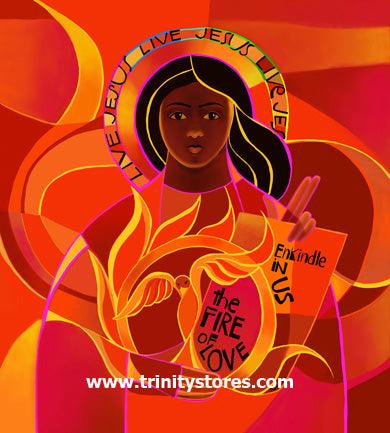 May 19 - “Our Lady of Light, Pentecost” © artwork by Br. Mickey McGrath, OSFS. - trinitystores