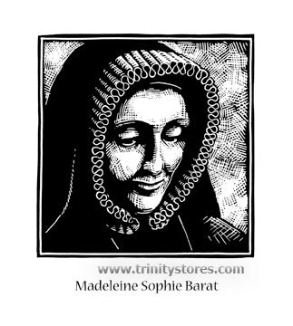 May 25 - “St. Madeleine Sophie Barat” © artwork by Julie Lonneman.