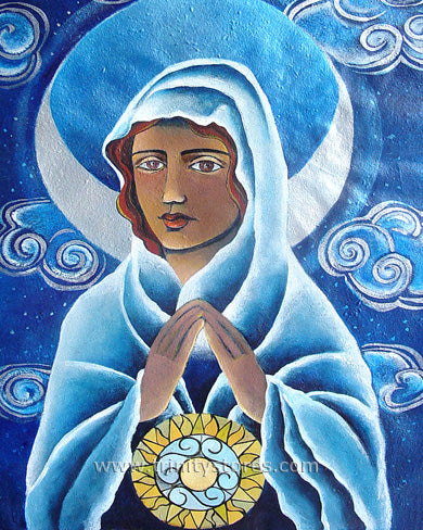 May 27 - “Mary, Queen of the Prophets” © artwork by Br. Mickey McGrath, OSFS.