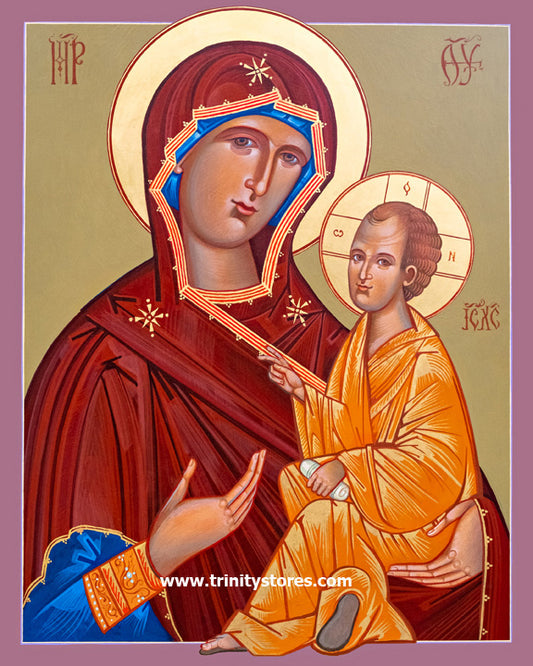 May 27 - “Madonna and Child” © icon by Robert Gerwing.