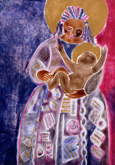 May 28 - “Mother and Son” © artwork by Br. Mickey McGrath, OSFS.