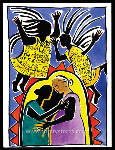 May 31 - “Visitation” © artwork by Br. Mickey McGrath, OSFS.