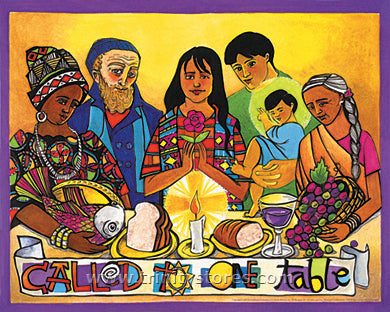 Nov 8 - “Called to One Table” © artwork by Br. Mickey McGrath, OSFS.