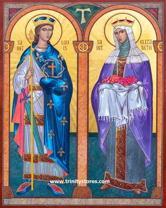 Nov 17 - Sts. Elizabeth and Louis - artwork by Robert Gerwing. - trinitystores