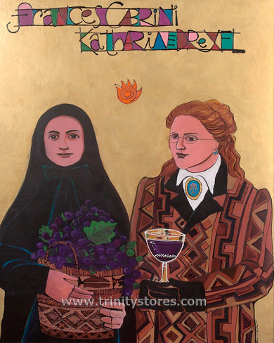 Nov 14 - “Sts. Drexel and Cabrini” © artwork by Br. Mickey McGrath, OSFS.