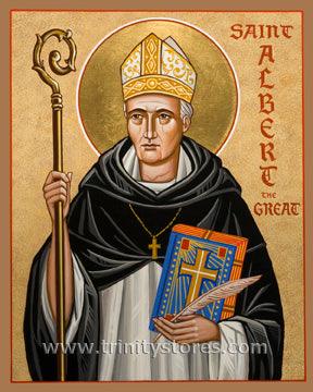 Nov 15 - St. Albert the Great icon by Joan Cole. - trinitystores