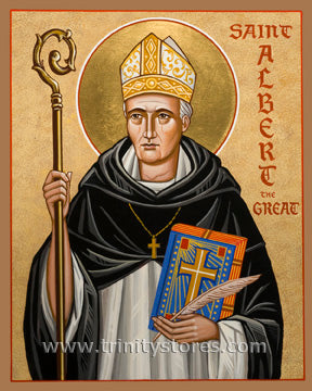 Nov 15 - “St. Albert the Great” © icon by Joan Cole.