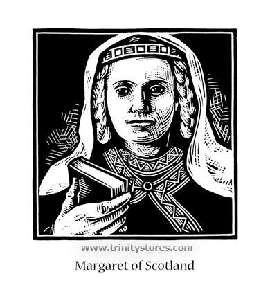 Nov 16 - St. Margaret of Scotland artwork by Julie Lonneman. - trinitystores