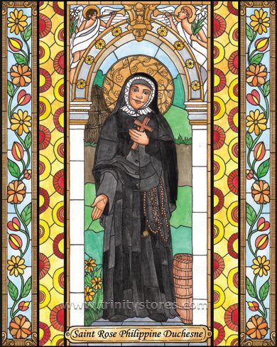 Nov 18 - “St. Rose Duchesne” © artwork by Brenda Nippert.