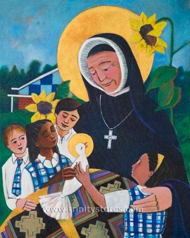 Nov 18 - St. Rose Duchesne artwork by Br. Mickey McGrath, OSFS. - trinitystores