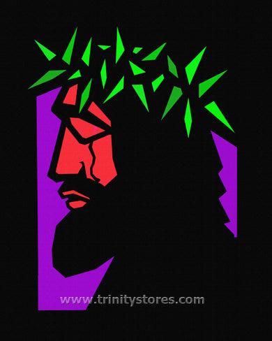Nov 26 - Christ Hailed as King - Stained Glass artwork by Dan Paulos. - trinitystores