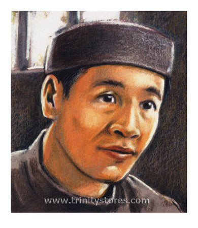 Nov 24 - “St. Andrew Dung-Lac” © artwork by Julie Lonneman.