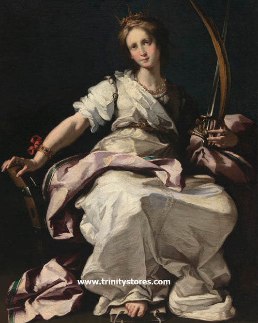 Nov 25 - “St. Catherine of Alexandria” by Museum Religious Art Classics.