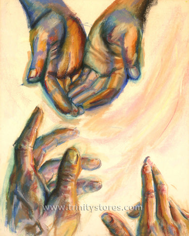 Nov 27 - “Take and Receive” © artwork by Fr. Bob Gilroy, SJ.