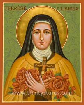 Oct 1 - St. Thérèse of Lisieux icon by Joan Cole. - trinitystores