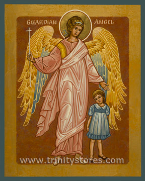 Oct 2 - “Guardian Angel with Girl” © icon by Joan Cole.