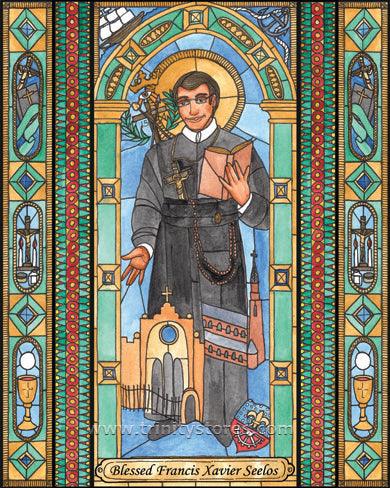 Oct 5 - Bl. Francis Xavier Seelos artwork by Brenda Nippert. - trinitystores