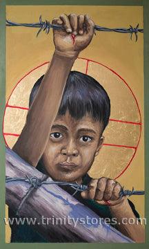 Oct 13 - Christ the Dreamer icon by Fr. Michael Reyes, OFM. - trinitystores