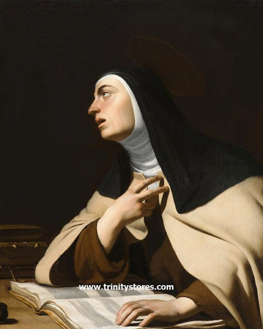 Oct 14 - St. Teresa of Avila by Museum Religious Art Classics. - trinitystores