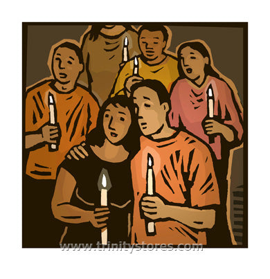 Sep 2 - “Candlelight Vigil” © artwork by Julie Lonneman.