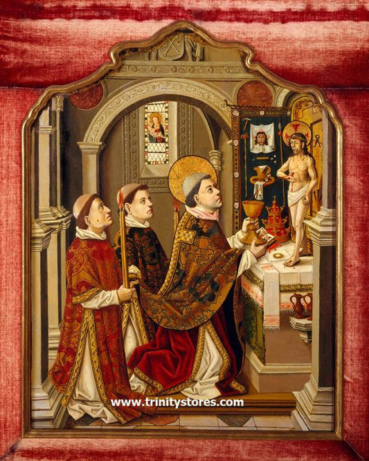 Sep 3 - Mass of St. Gregory the Great by Museum Religious Art Classics. - trinitystores