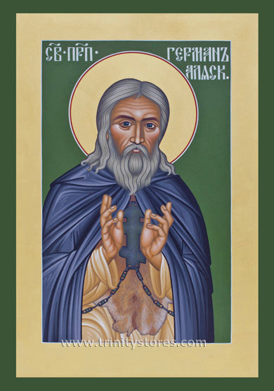 Sep 7 - “St. Herman of Alaska” © icon by Br. Robert Lentz, OFM.