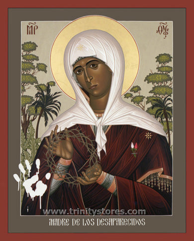 Sep 10 - “Mother of the Disappeared” © icon by Br. Robert Lentz, OFM.