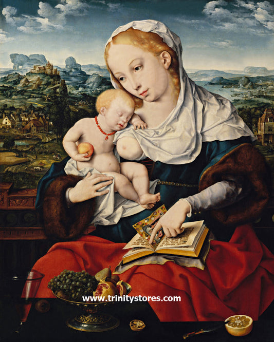 Sep 13 - “Mary and Child” by Museum Religious Art Classics.