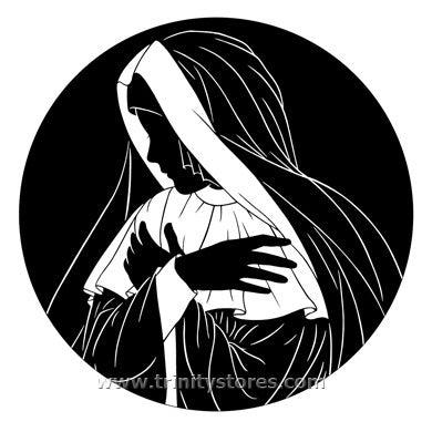 Sep 14 - Mater Dolorosa silhouette art by Dan Paulos. - trinitystores