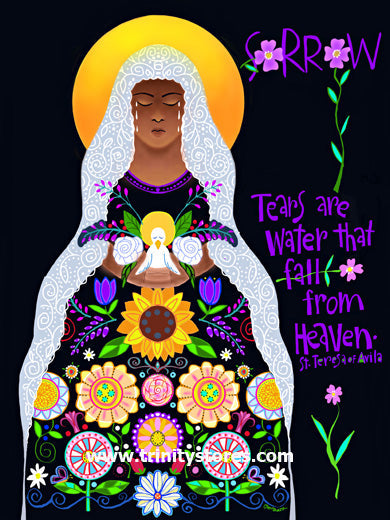 Sep 15 - “Our Lady of Sorrows” © artwork by Br Mickey McGrath, OSFS.