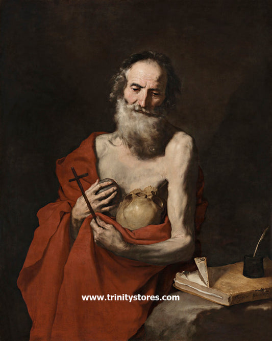 Sep 30 - “St. Jerome” by Museum Religious Art Classics.