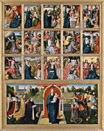 Fifteen Mysteries and Mary of the Rosary